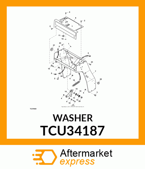 MACH BUSH, 1/2 ID X 7/8 OD X 14 GA TCU34187