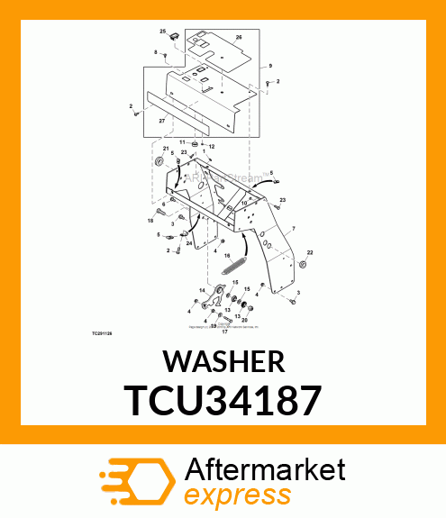 MACH BUSH, 1/2 ID X 7/8 OD X 14 GA TCU34187