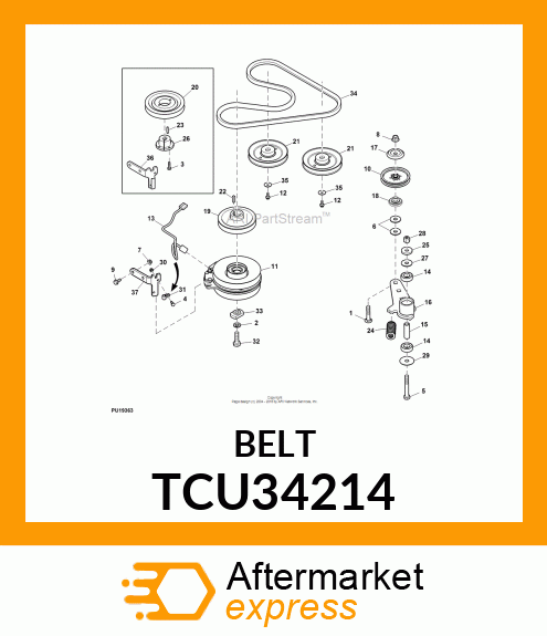 Belt TCU34214