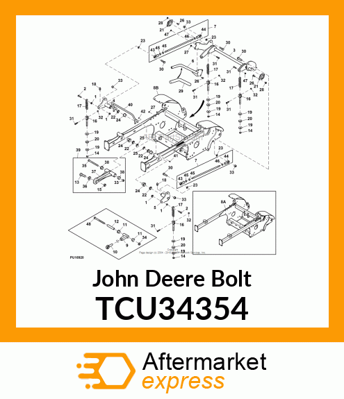 BOLT, ALLEN, SHOULDER 3/8 X 3/4 TCU34354