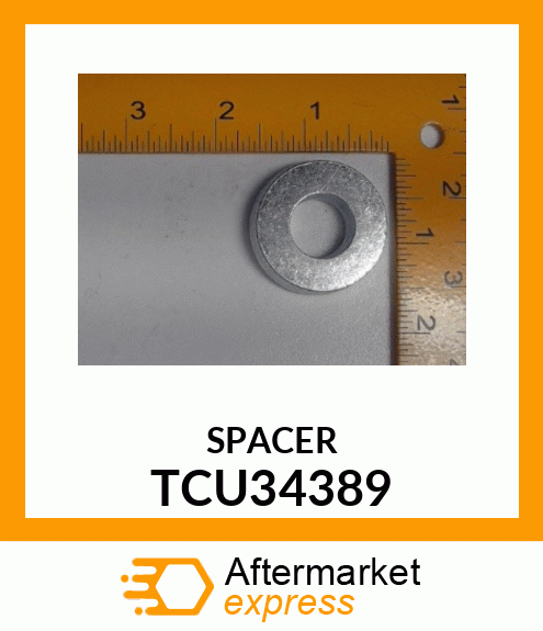 SPACER, BLADE, 5/8 X 1/4 TCU34389