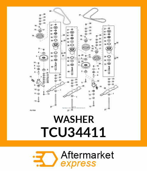 WASHER, 5/8 Z8 TCU34411