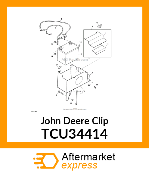 CLIP TCU34414