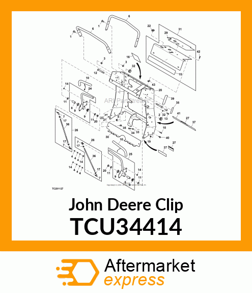 CLIP TCU34414
