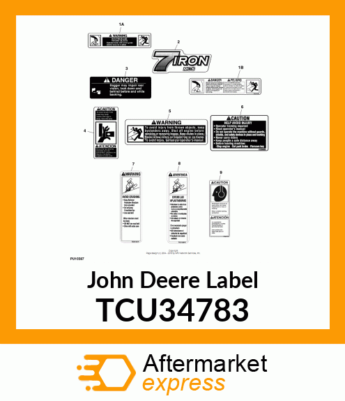 LABEL, MCS ENTANGLEMENT EN/SP TCU34783