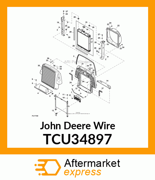 SUPPORT, WIRE TCU34897