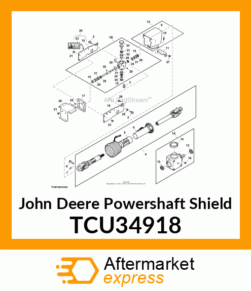 SHIELD, MCS PUMP DRIVE TCU34918