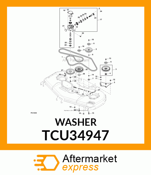 WASHER TCU34947