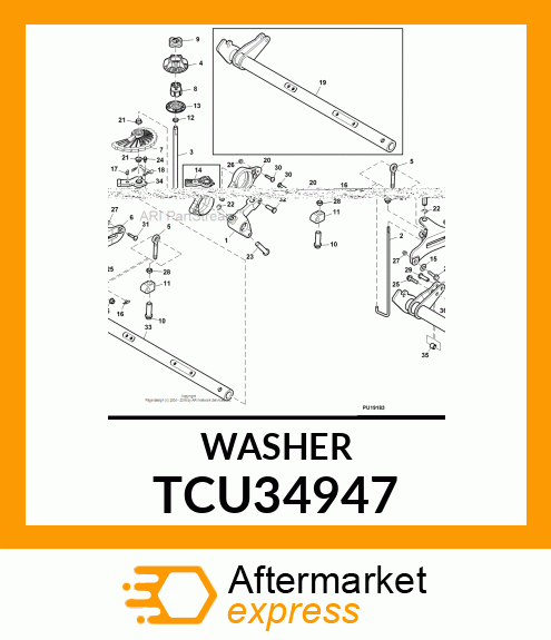 WASHER TCU34947