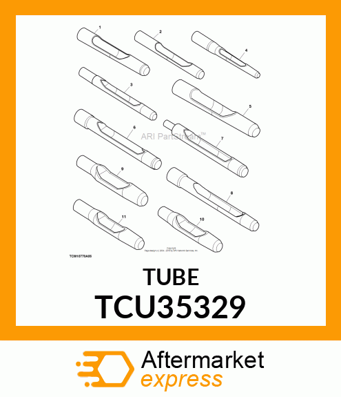 TINE, 5/8,HOLLOW,SE,UL,6.5,3/4 MT TCU35329