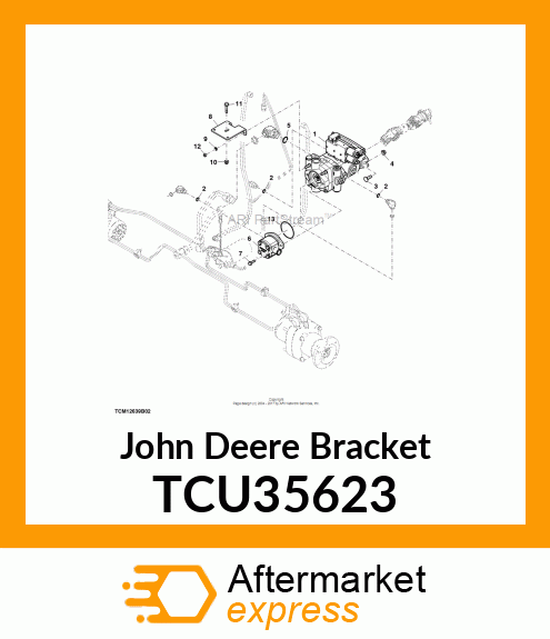 BRACKET, PUMP SUPPORT TCU35623