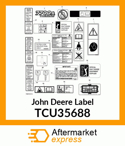 Label TCU35688