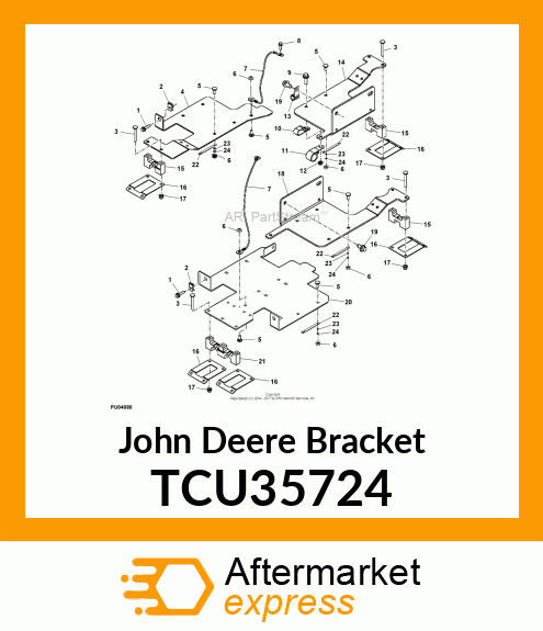 BRACKET, CONTROLLER TCU35724