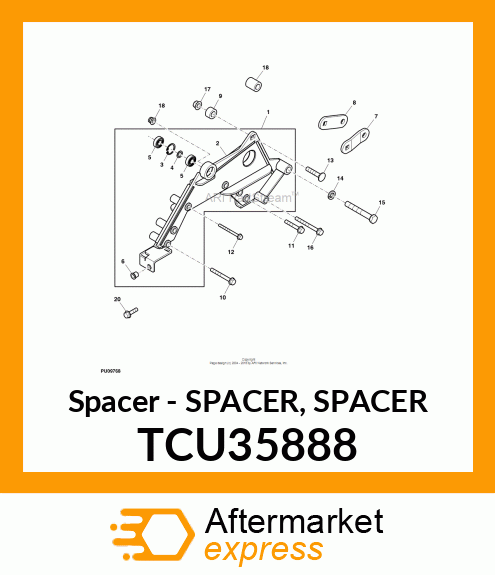 Spacer TCU35888