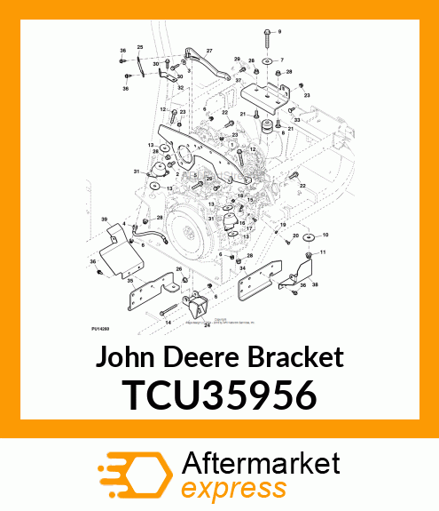 MOUNTING BRACKET, STRUT TCU35956