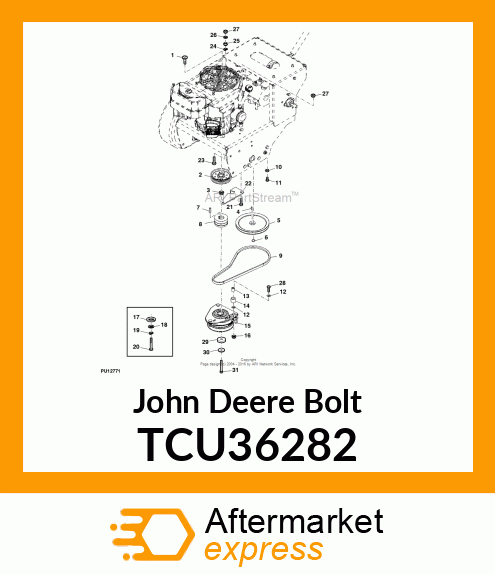 BOLT TCU36282