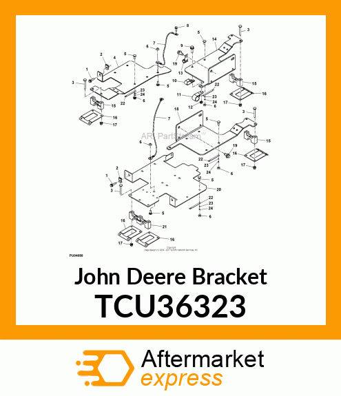 BRACKET, CONTROLLER TCU36323