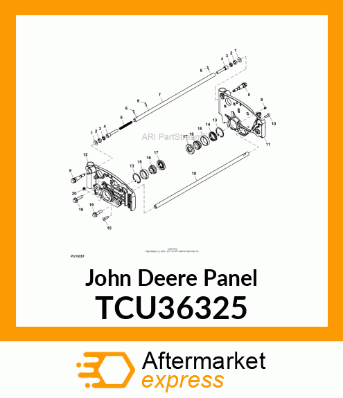 PANEL (VERTICUTTER, LH) TCU36325