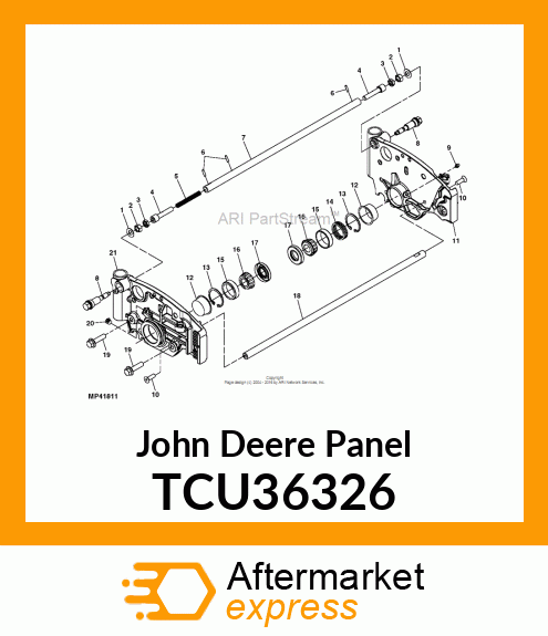 PANEL (VERTICUTTER, RH) TCU36326