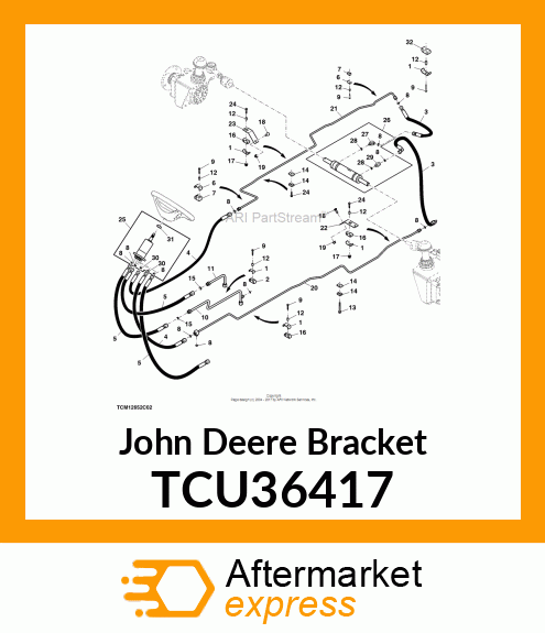 BRACKET TCU36417