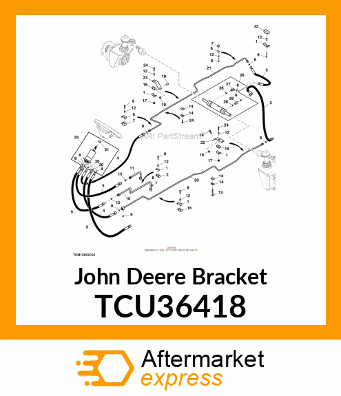 BRACKET TCU36418