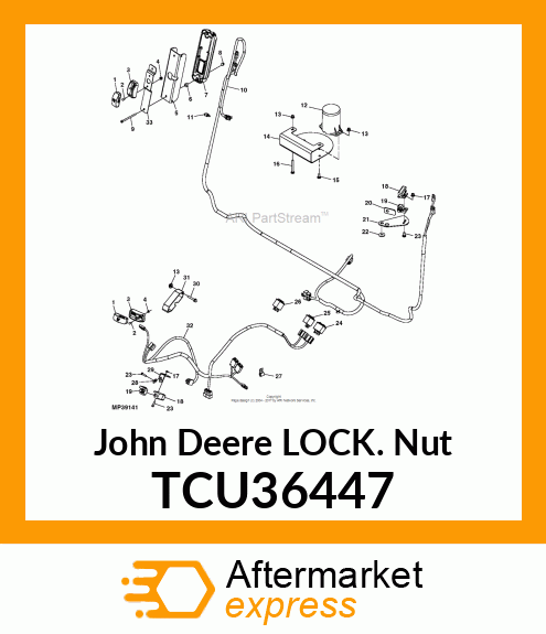 NUT, SPEED M5 TCU36447