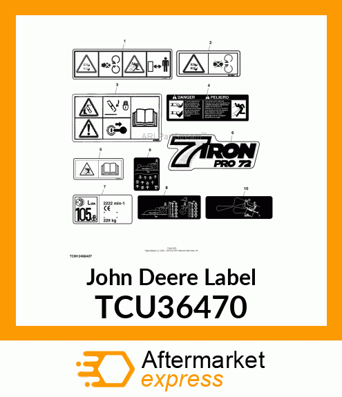 Label TCU36470