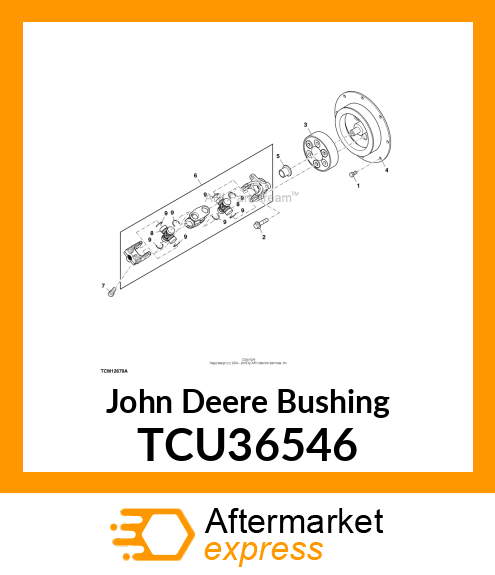 FLANGE BEARING TCU36546