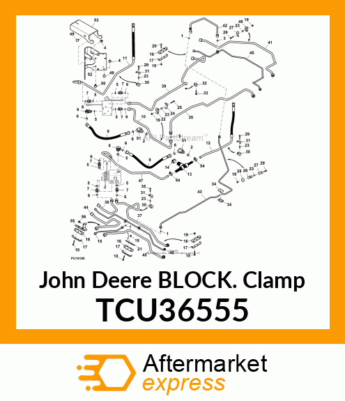 BLOCK CLAMP TCU36555