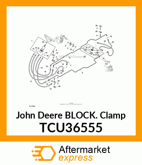 BLOCK CLAMP TCU36555