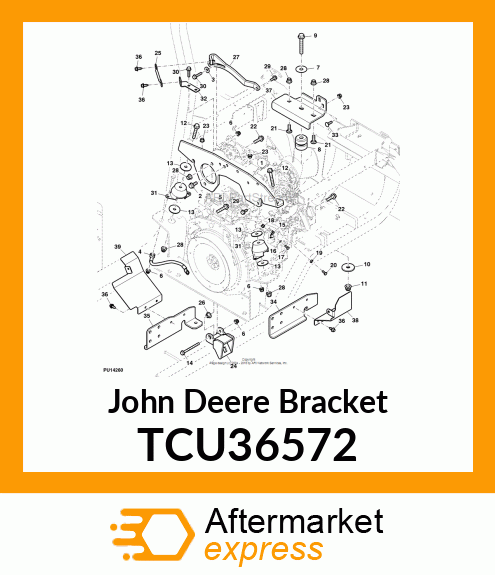 BRACKET, ENGINE MOUNT TCU36572