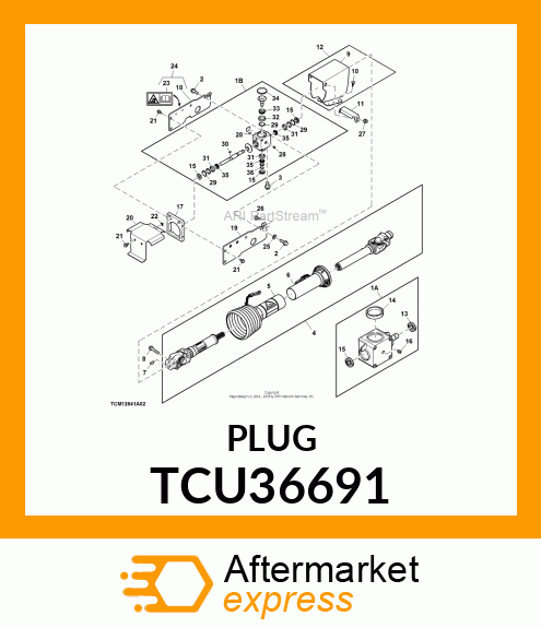 PLUG, CAP TCU36691