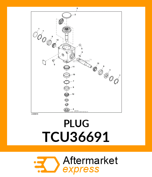 PLUG, CAP TCU36691