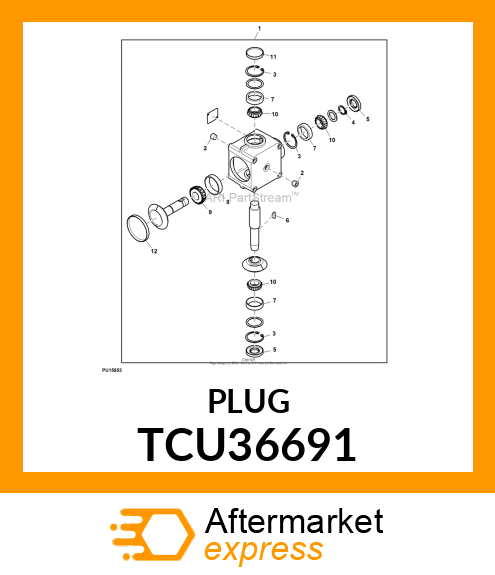 PLUG, CAP TCU36691