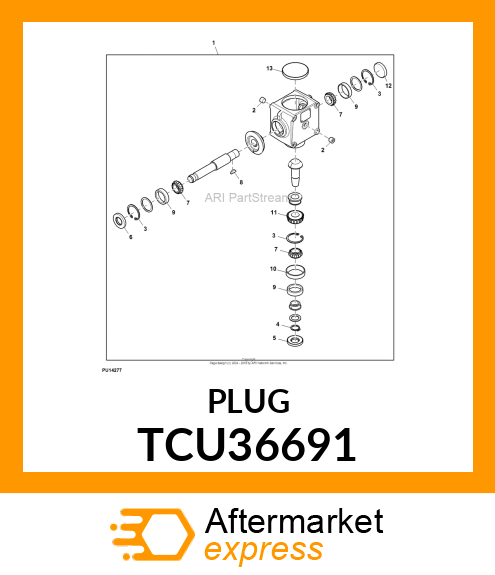 PLUG, CAP TCU36691