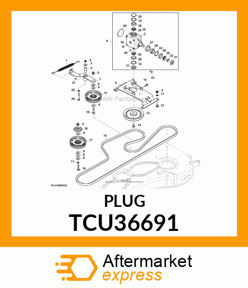 PLUG, CAP TCU36691