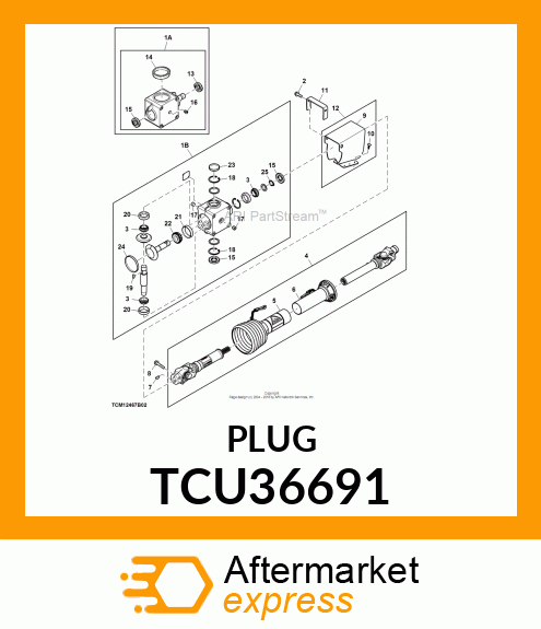 PLUG, CAP TCU36691