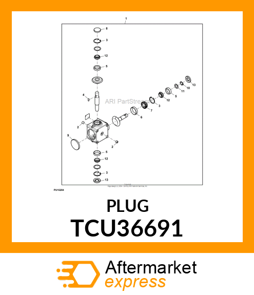 PLUG, CAP TCU36691