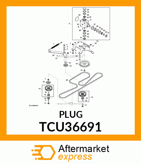 PLUG, CAP TCU36691