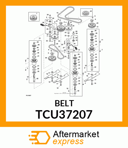 Belt TCU37207