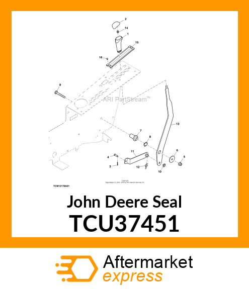 SEAL, BRUSH TCU37451