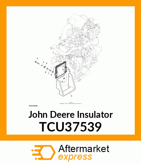 FOAM INSULATION, CONTROLLER TCU37539