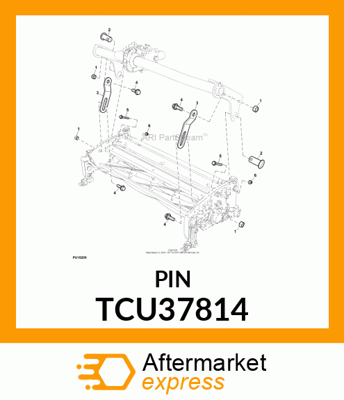 PIN (YOKE ATTACH) TCU37814