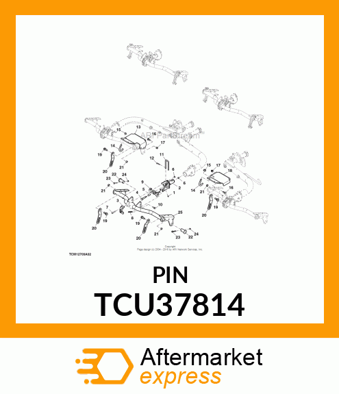 PIN (YOKE ATTACH) TCU37814