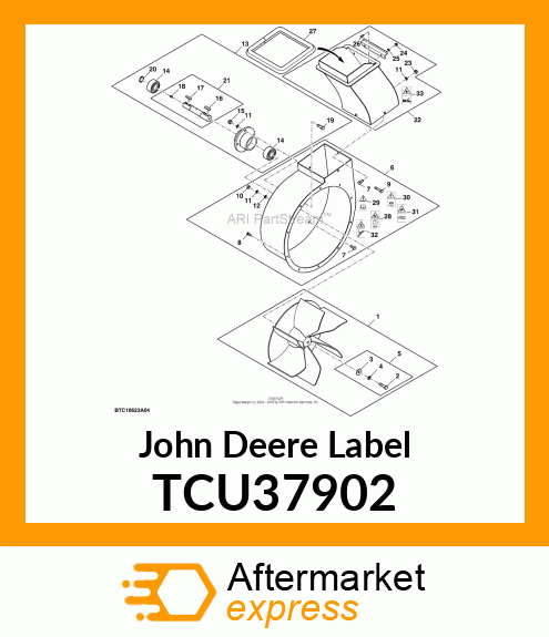 LABEL, SAFETY, CUT, NO TEXT TCU37902