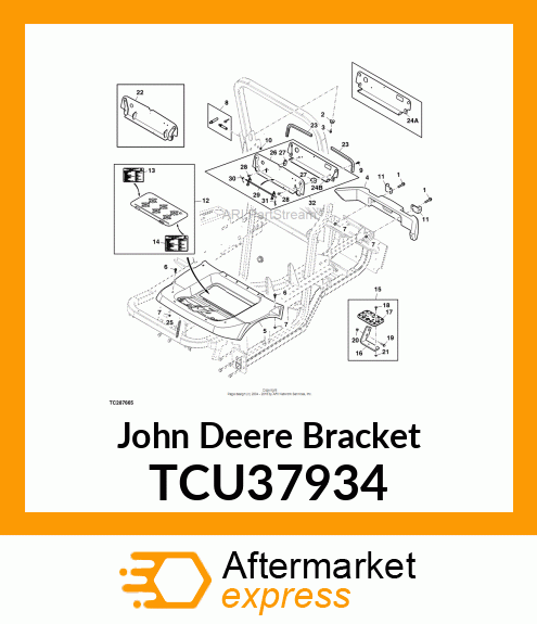 BRACKET TCU37934