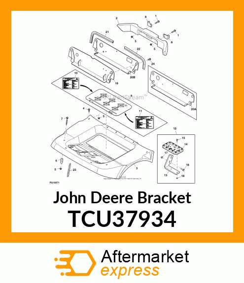 BRACKET TCU37934