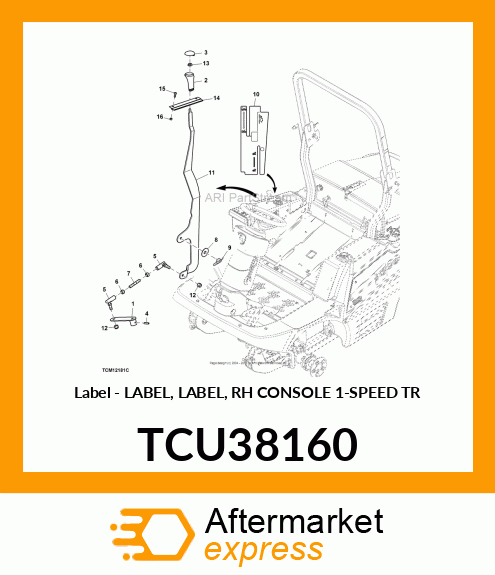 Label TCU38160