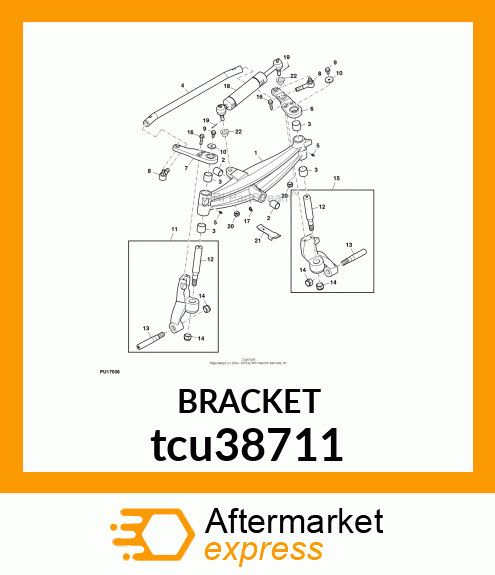 BRACKET tcu38711