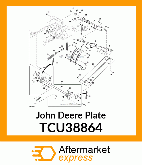 PLATE TCU38864